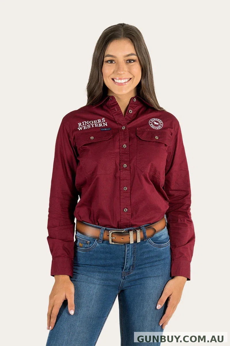 Ringers Western Signature Jillaroo Womens Full Button Work Shirt