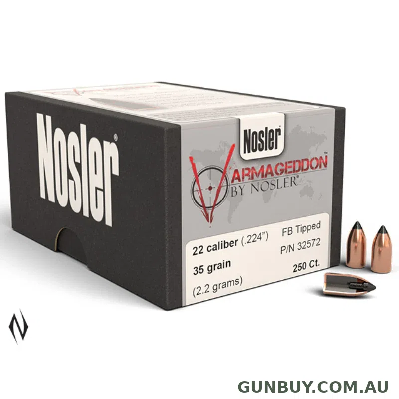 Nosler VARMAGEDDON .22 35 GN FB TIPPED 250PK