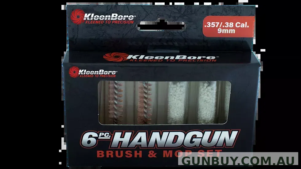 KleenBore 38/357/9MM 6-Piece Brush/Mop