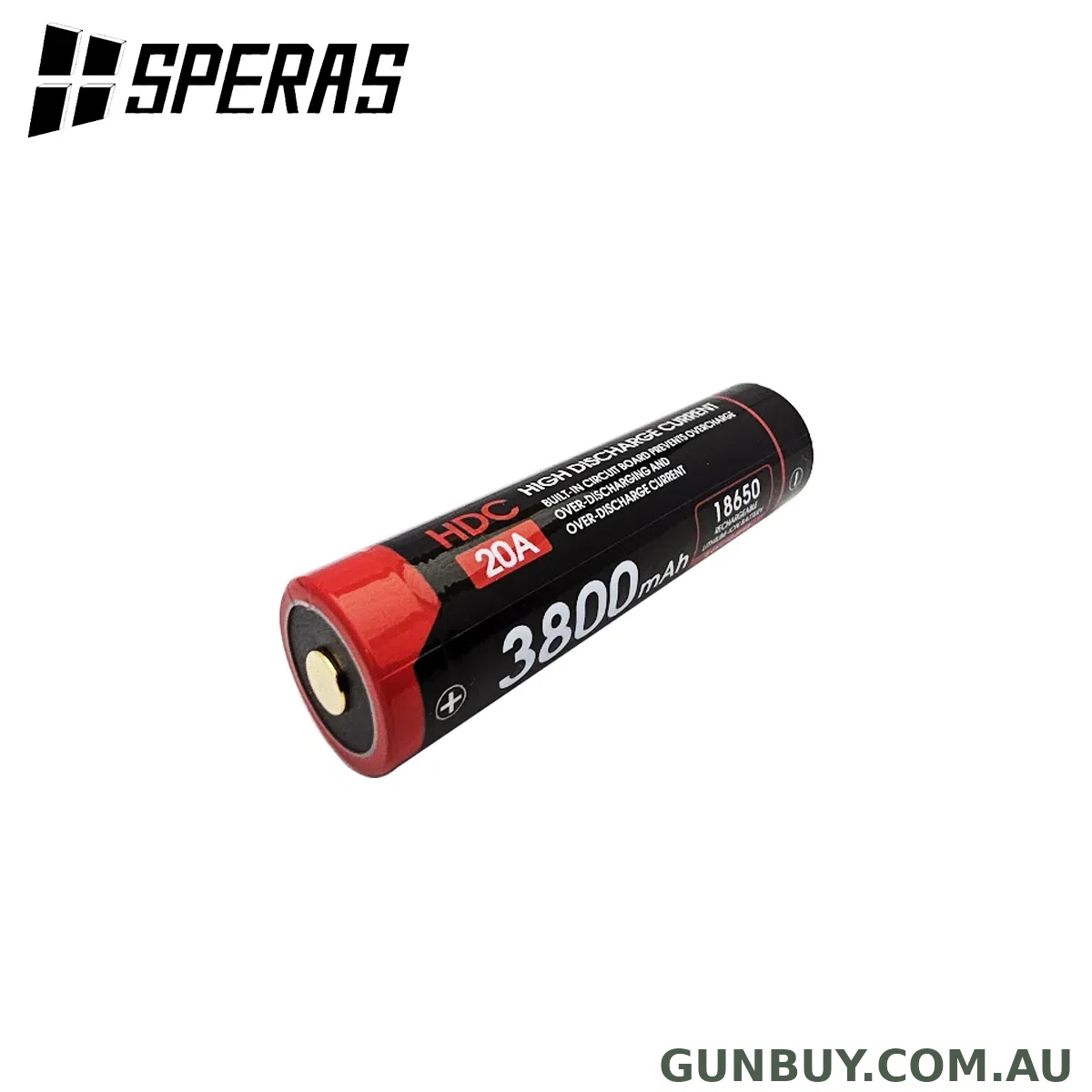 Powa Beam 3800 mah battery 18650 R/C