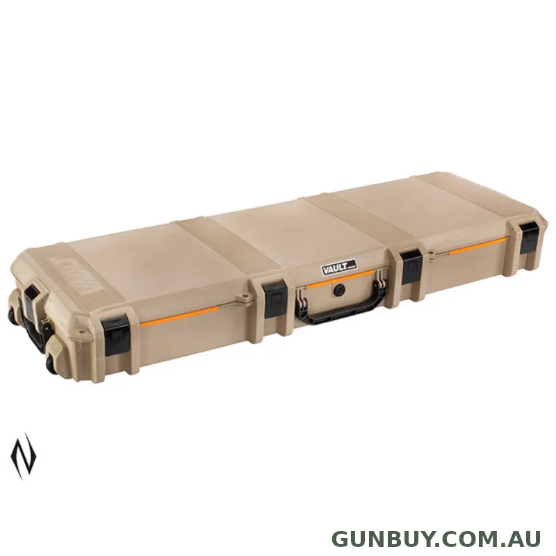 Pelican Vault V800 Double Rifle case Tan 53" Internal