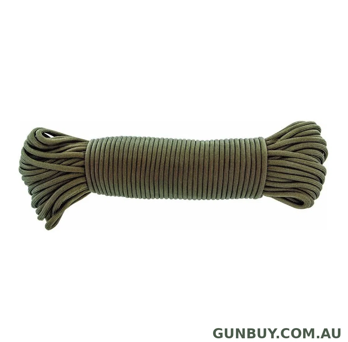 Bush Tracks Nylon Para Cord - Olive (4mm x 15m)