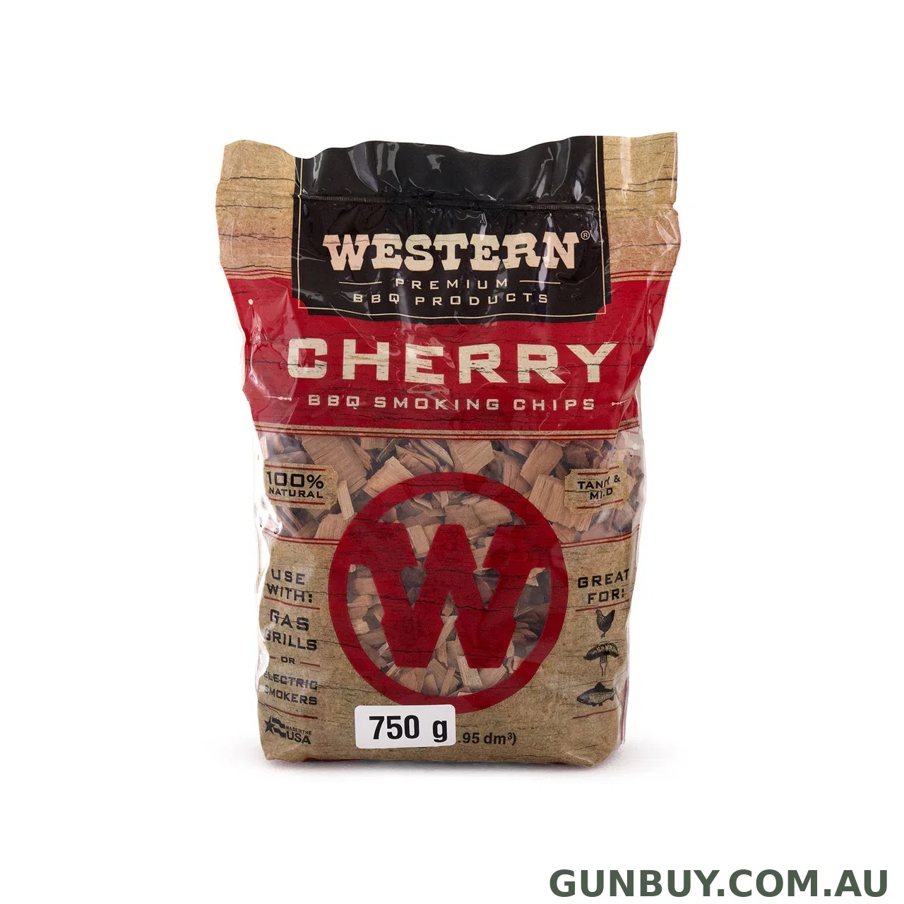 Western Cherry Wood Chips (650g)