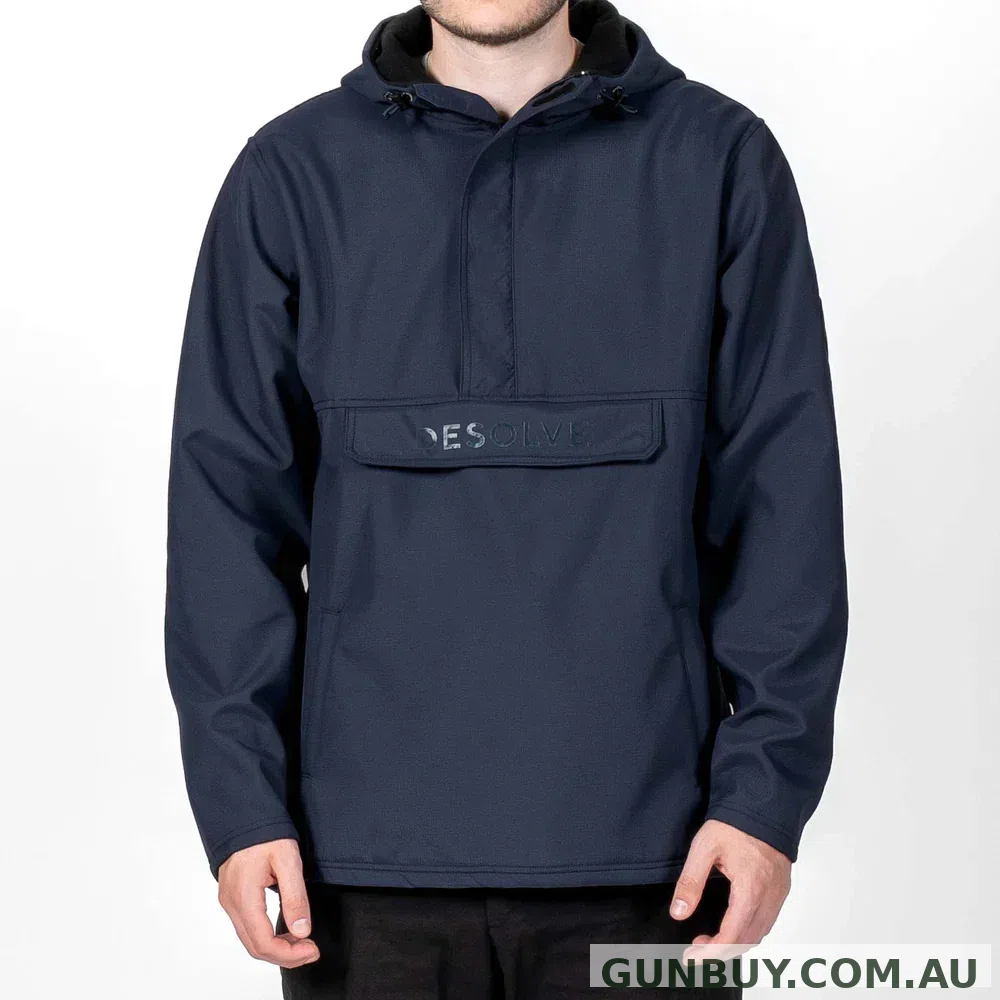 Desolve Mens Kraken Anorak Navy