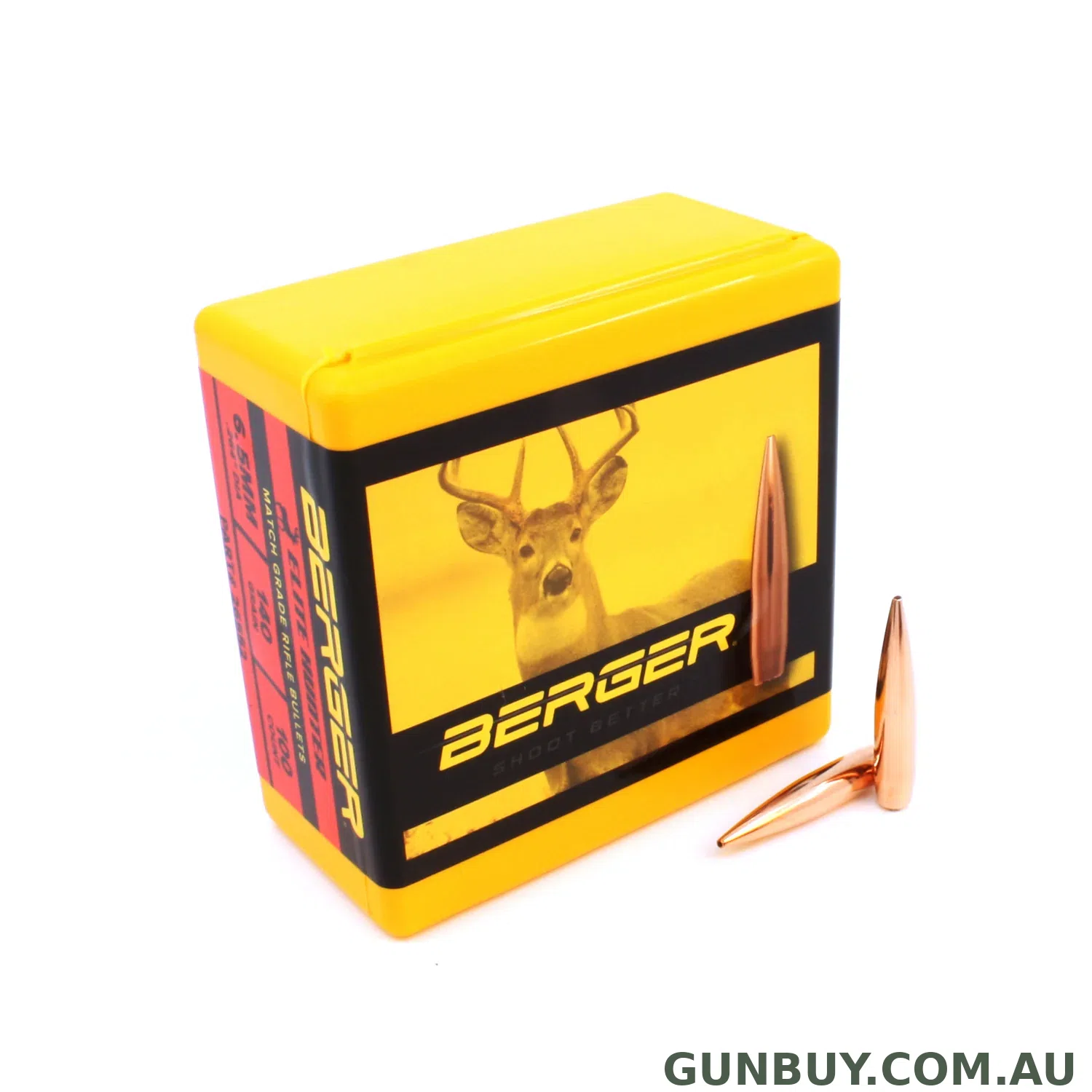 Berger 6.5mm 140gr Elite Hunter Projectiles 100pk