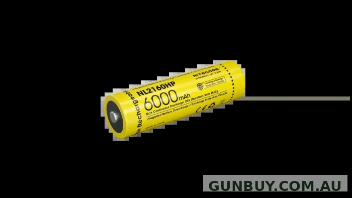 Nitecore 21700 Li-ion Battery 3.6V 6000mAh