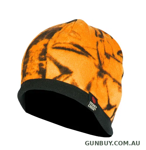 Stoney Creek Skull Cap Beanie Blaze Orange/Black