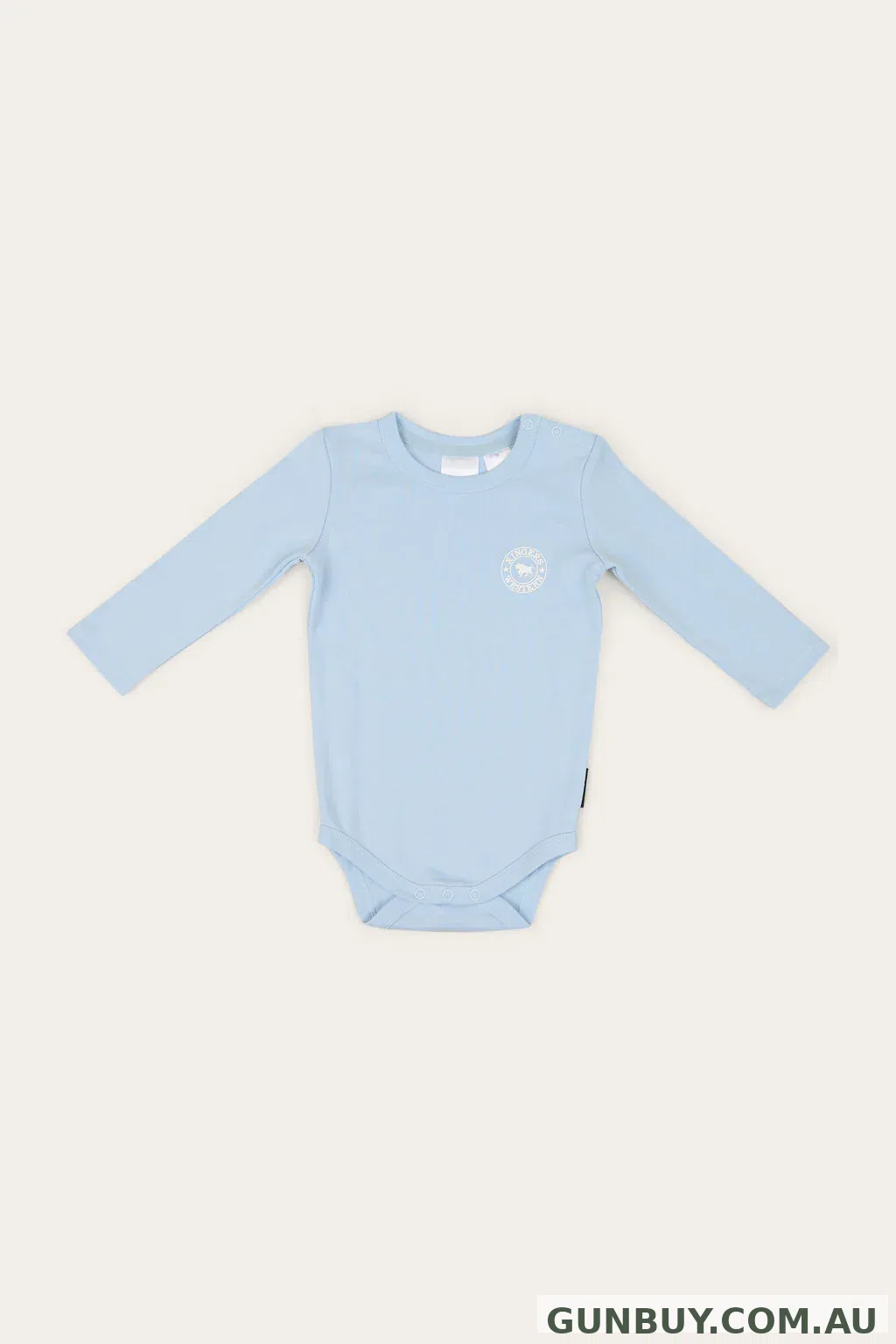 Ringers Western lil Rascal Babies Signature Bull LS Romper