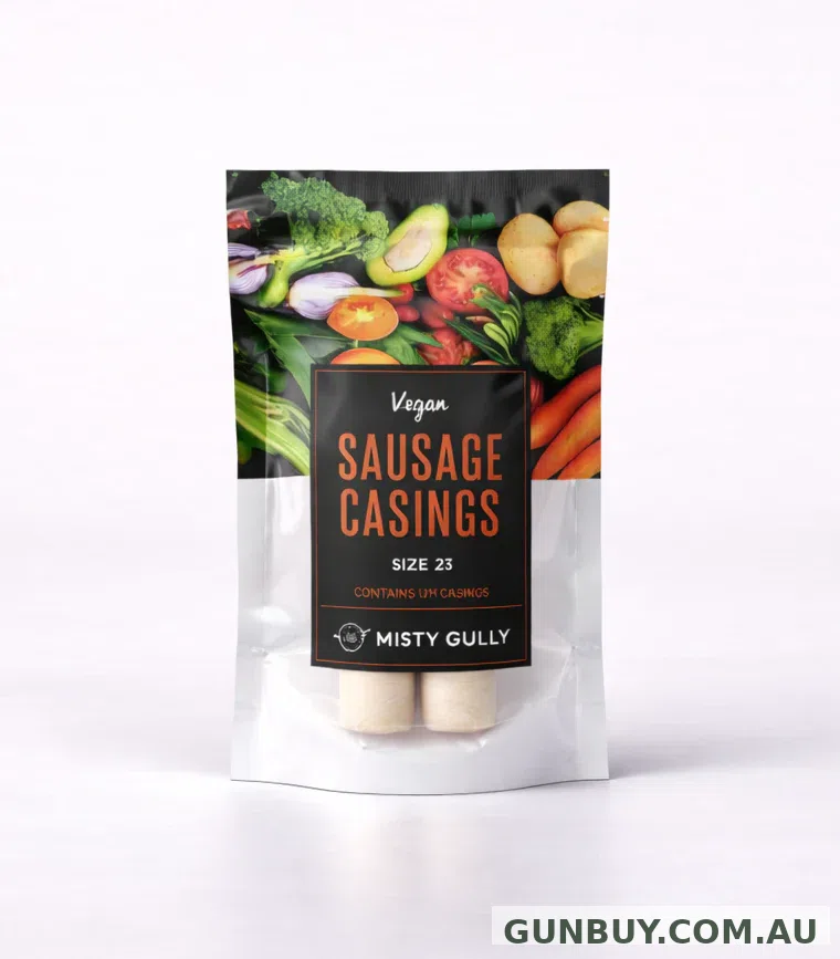 Misty Gully Vegan Sausage Casings (Size 23)