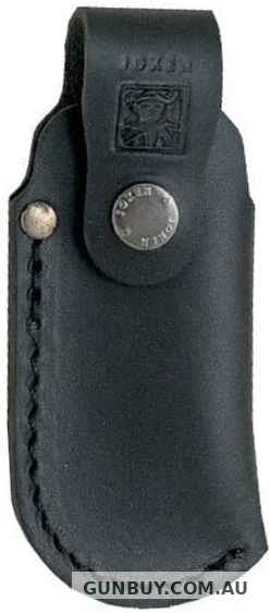 Joker Leather Pocket Knife Pouch Black FB-14