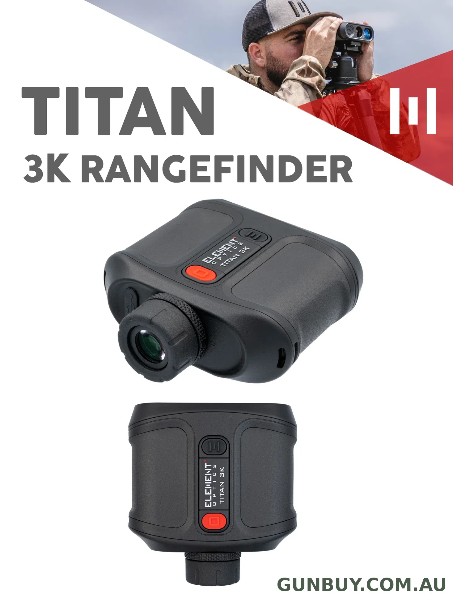 Element Optics Titan 3K Rangefinder 7x Mag