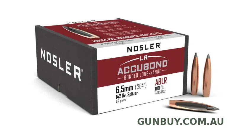 NOSLER 6.5 142 GR SP ACCUBOND LR 100 PK