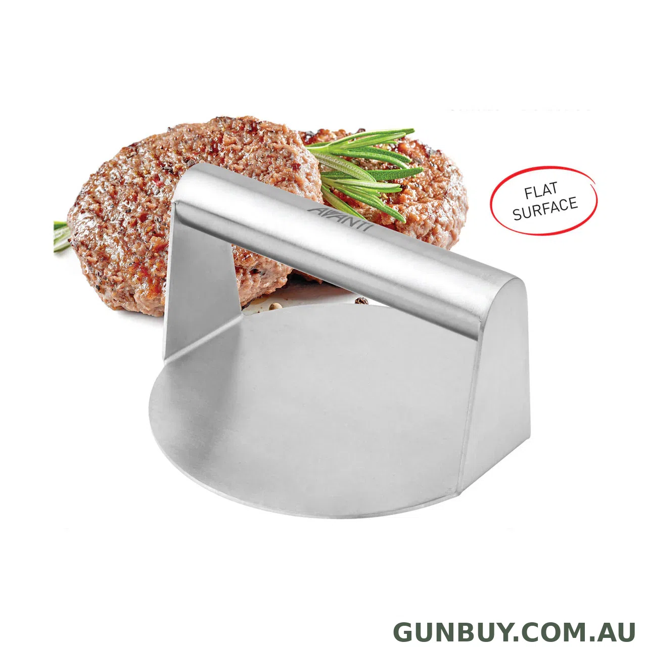 Avanti Burger Smasher Stainless Steel