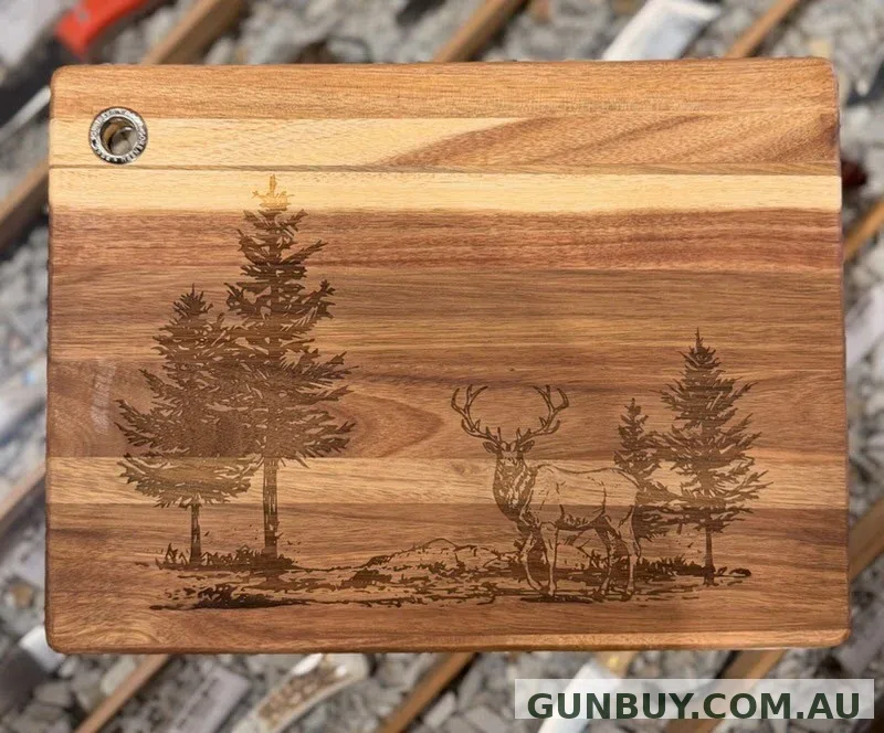 Sports Hut Chopping Board Etched Large