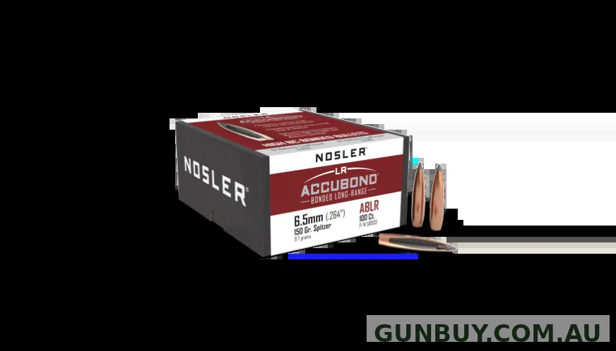 NOSLER 6.5mm 150gr SP Accubond LR 100pk