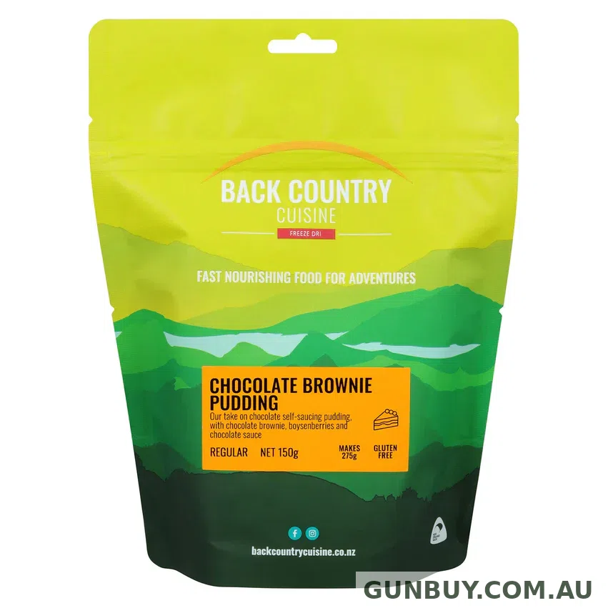 Back Country Cuisine Chocolate Brownie Pudding