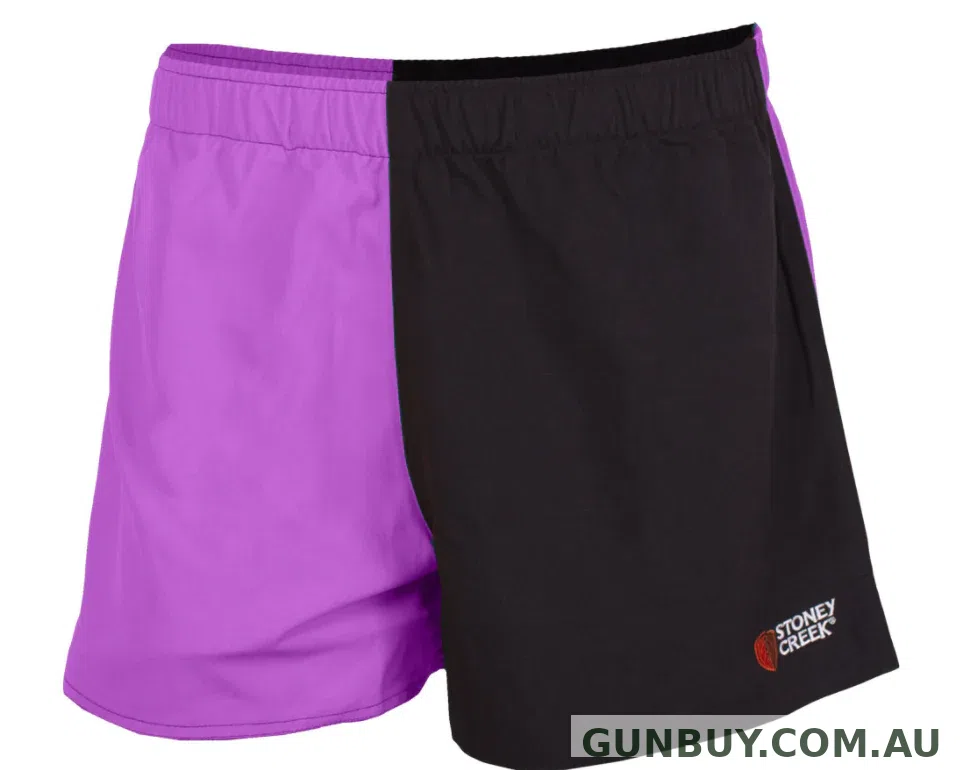 Stoney Creek Kid's Jester Shorts (Purple/Black)