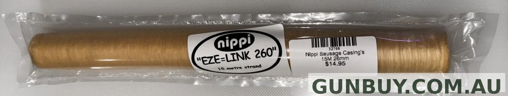 Nippi Sausage Casing's 15M 26mm