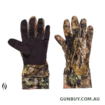 Allen Vanish Mobuc Camo Spandex Gloves with Grip Dot Palms