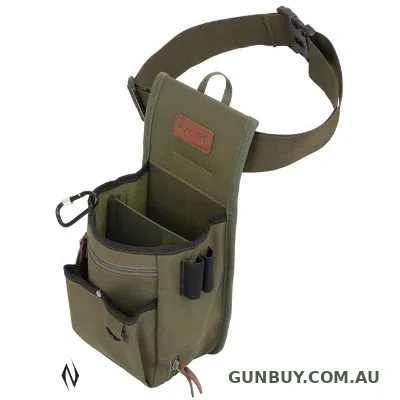 Allen Triumph Double Compartment Shell Bag Green