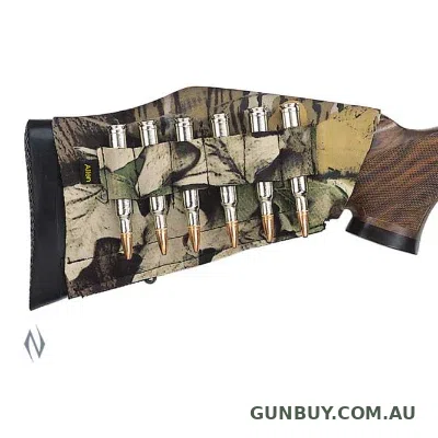 Allen RIFLE BUTTSTOCK 6 SHELL HOLDER CAMO