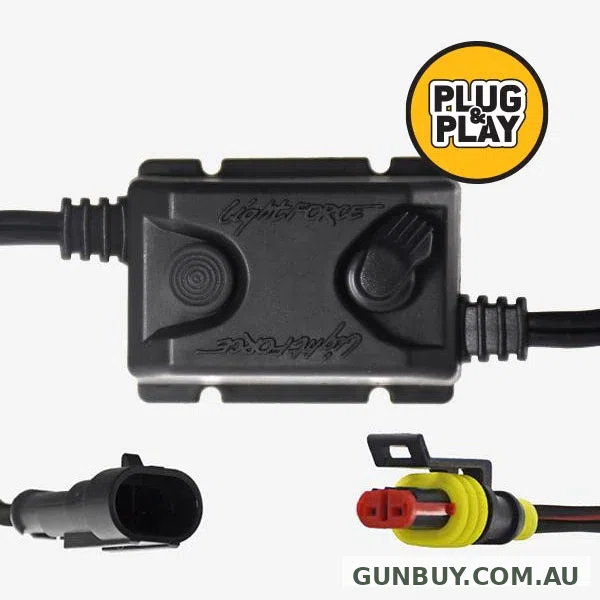 Lightforce Halogen In-line Dimmer with AMP Plugs