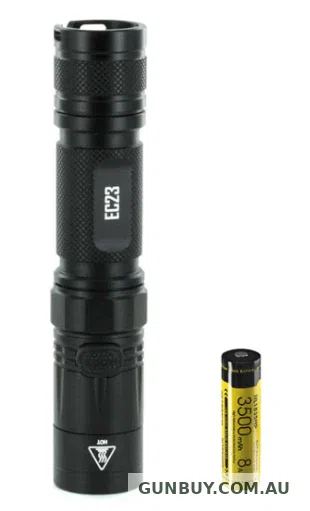 Nitecore EC23 1800 LUMENS QUALITY LANYARD SPARE O-RING BATTERY