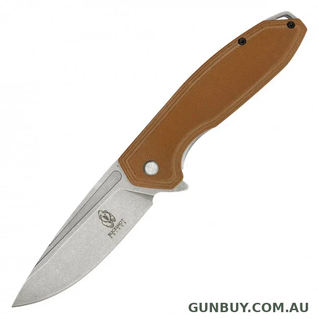 Buckshot Knives D128 Desert Tan (PBB9DE)