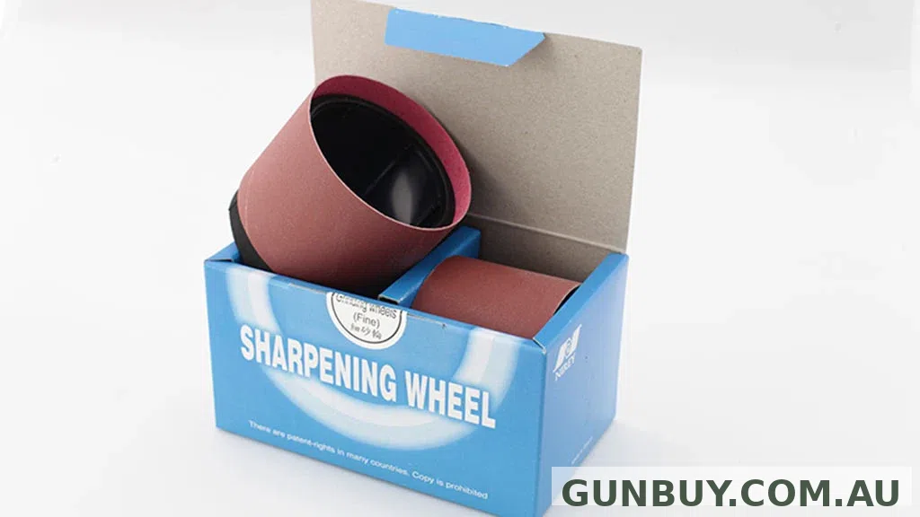 Nirey Carrier Wheels with Abrasive Belts (Pair) - Rough