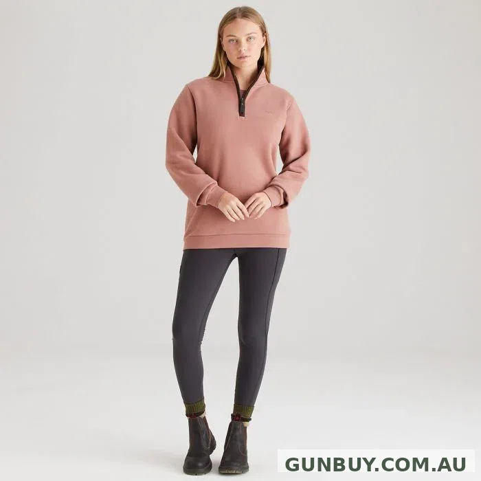Ridgeline Womens Brancaster 1/4 Zip Top