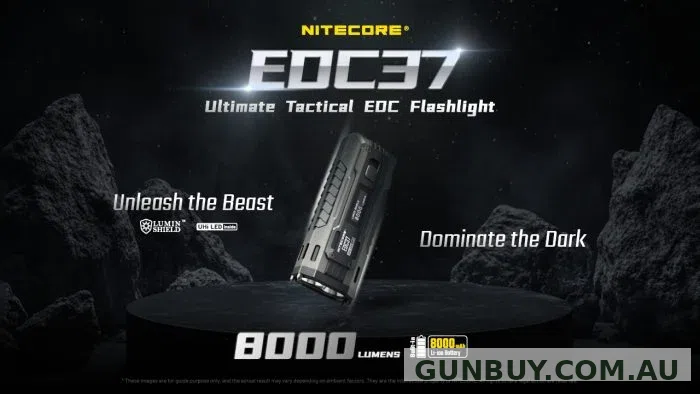 Nitecore 8000 Lumen Tactical EDC Flashlight, 420m, 8000mAh