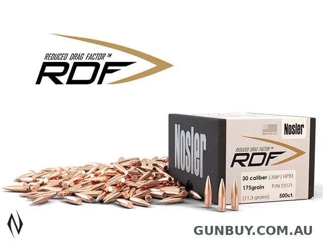 Nosler RDF 308 175GR HPBT 500PK