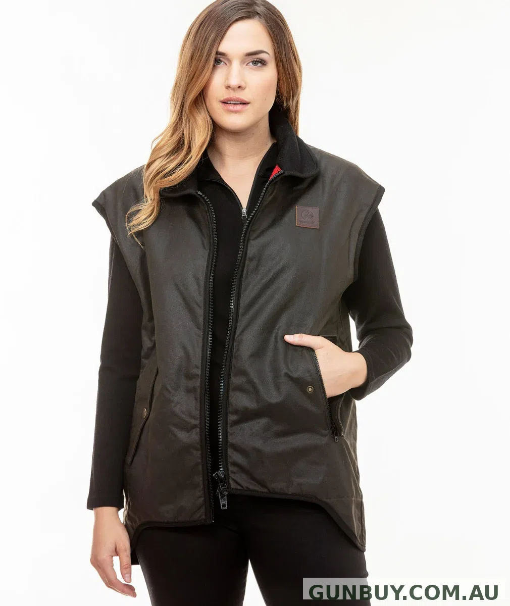 Swanndri Womens Foxton Oilskin Vest