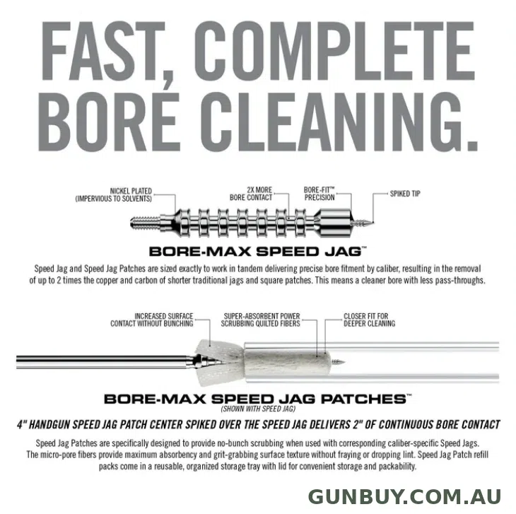 Real Avid Bore-Max Speed Jag & Patches