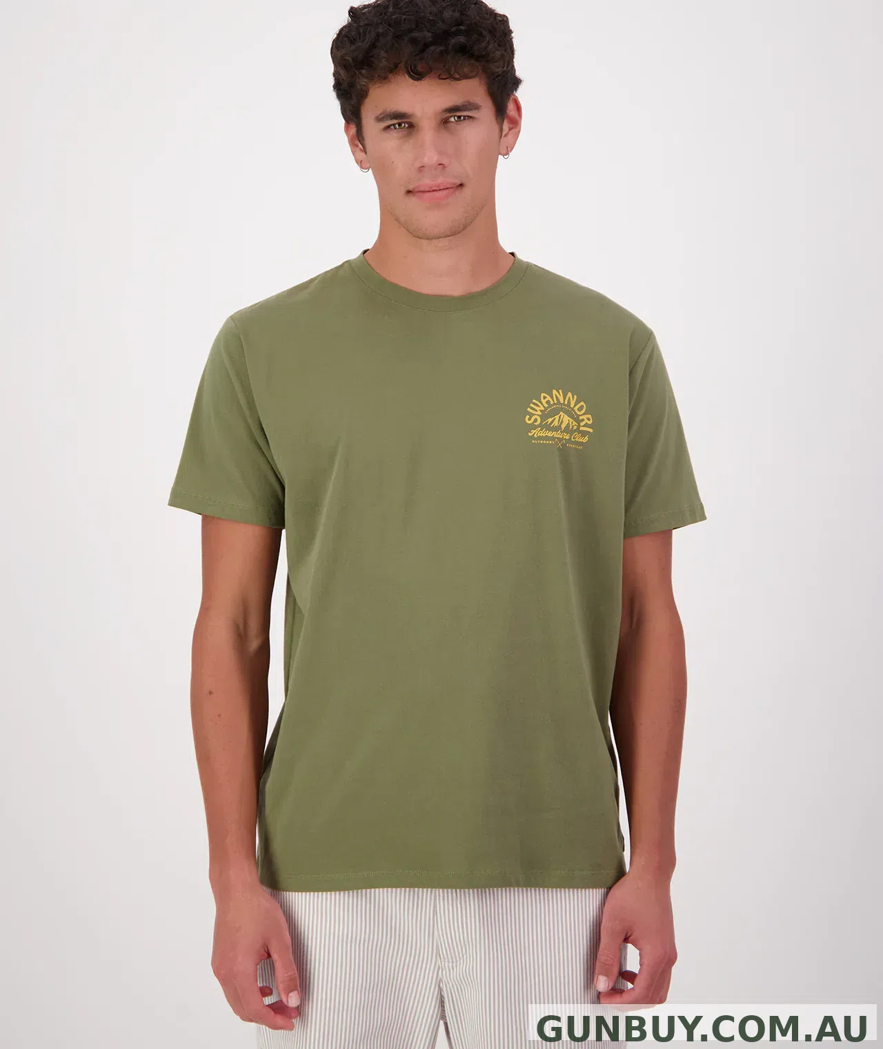 Swanndri Mens Mountain Top Printed Tee