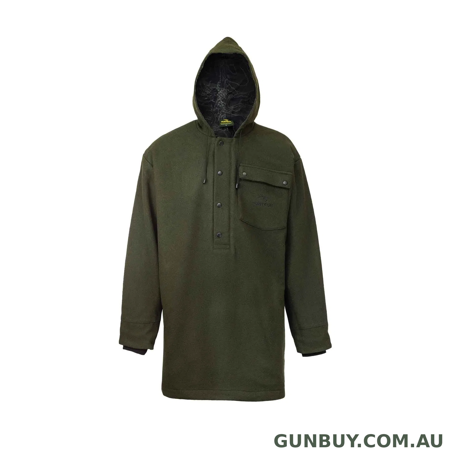 Huntech Mens Wool Station Anorak