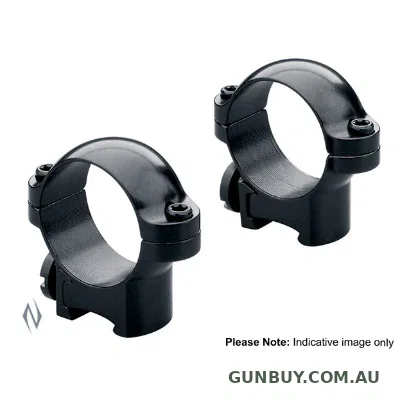 Leupold Rimfire 13mm Ring Set 1" Low (Gloss)