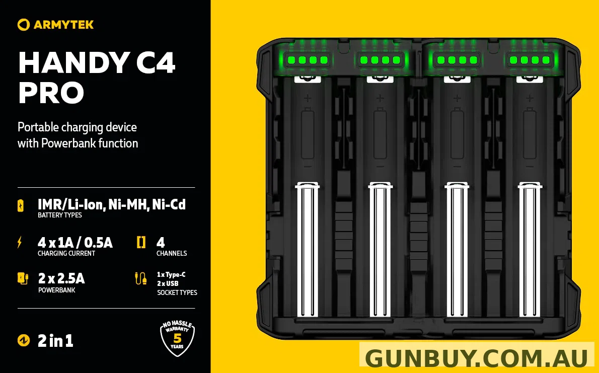 Armytek handy C4 Charger + PowerBank