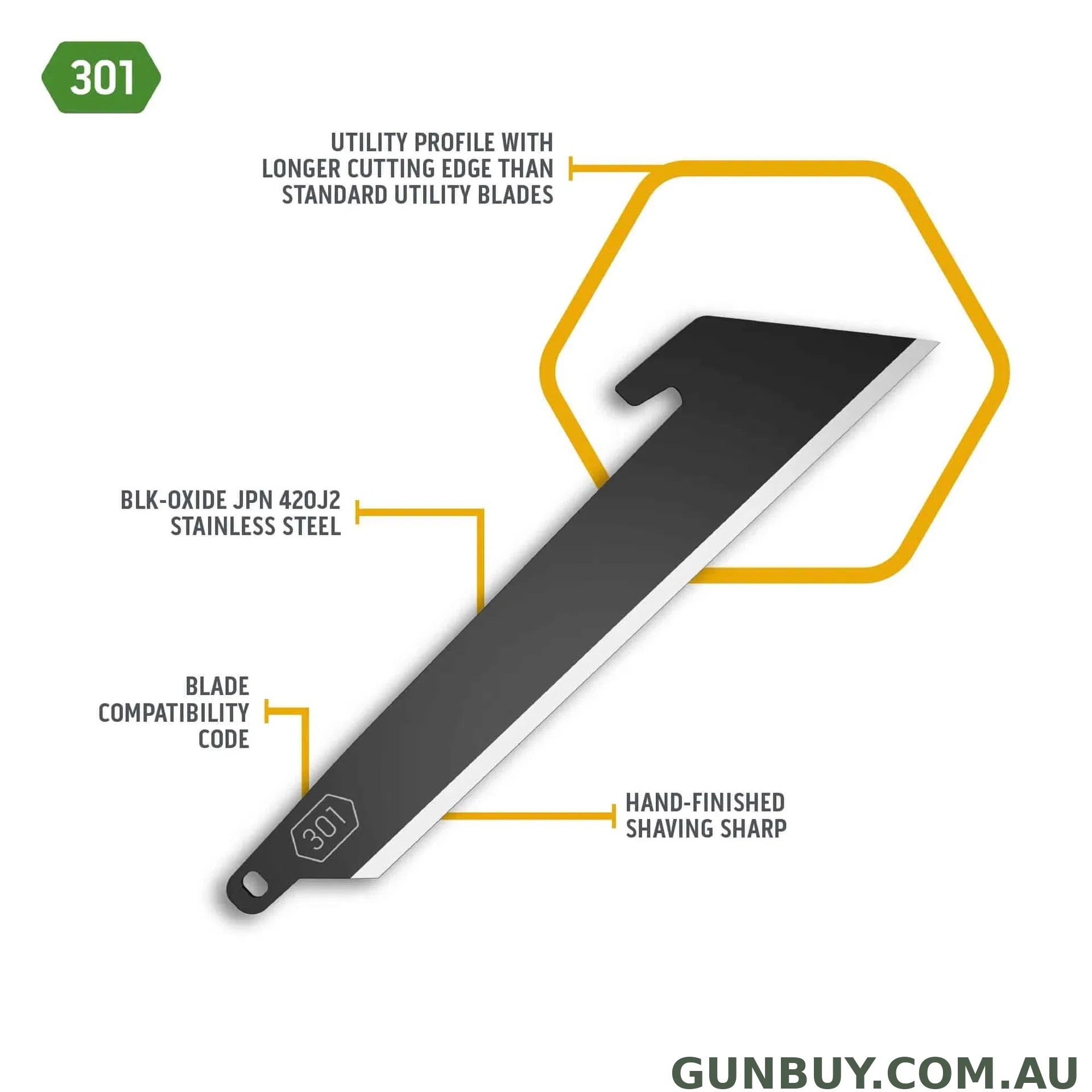 Outdoor Edge Razor VX 30. Utility Blade 6pk