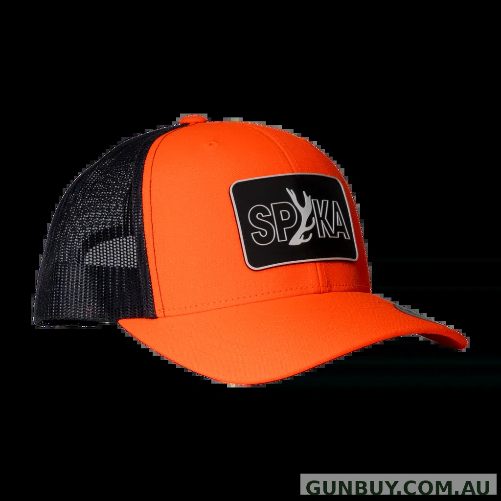 Spika Patch Trucker Cap Cast Antler Blaze/Charcoal