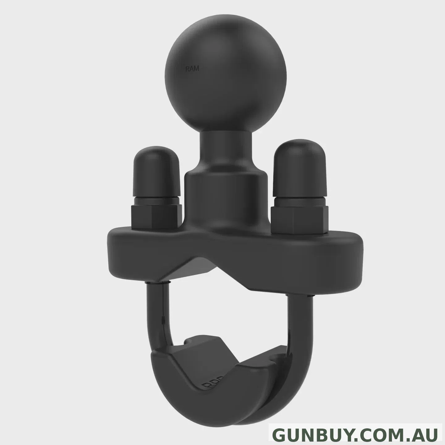 RAM Handlebar Mount Rail Base With Ball & Zinc U-Bolt