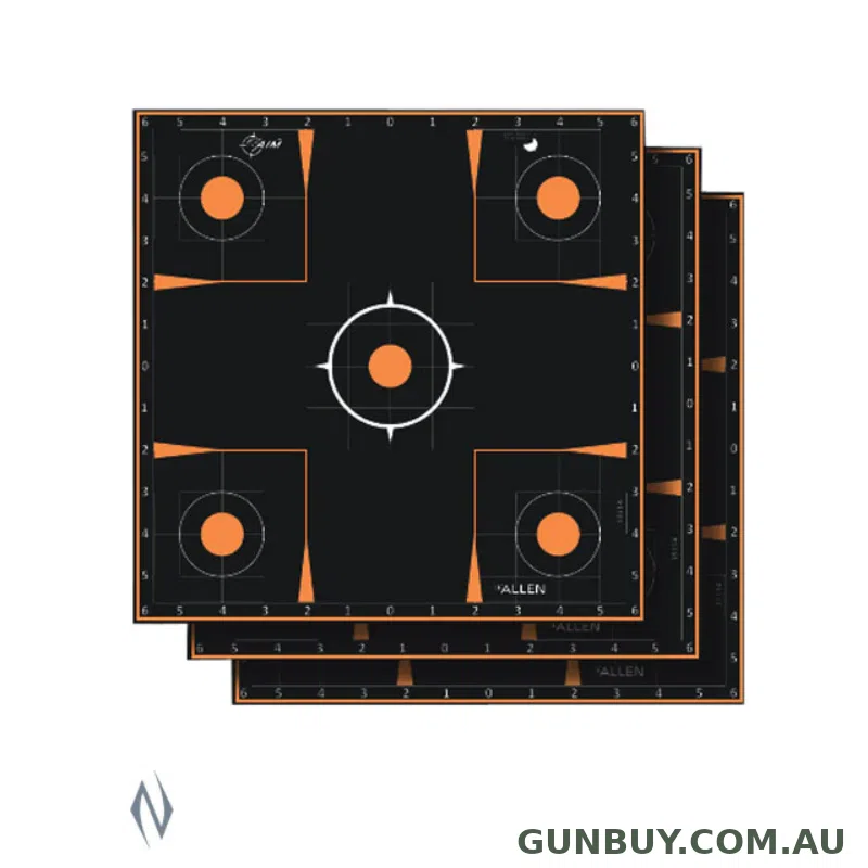 Allen EZ Aim Adhesive Sight In Target 12x12