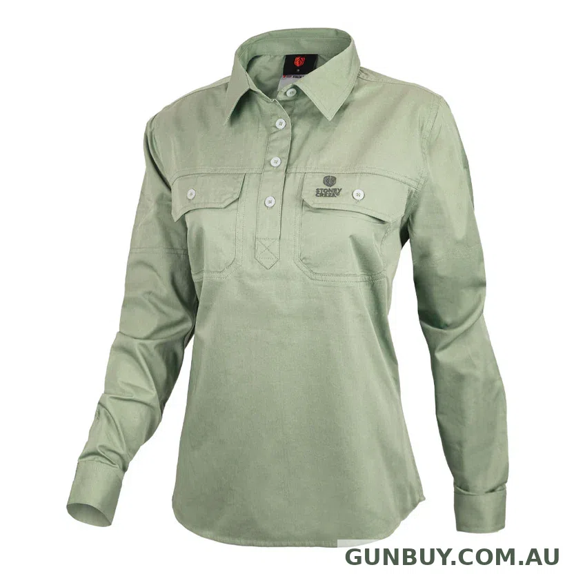 Stoney Creek Womens Done and Dusted Smoke Green