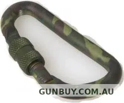 Bush Tracks Carabiner Camo - Screw Type (6mm)
