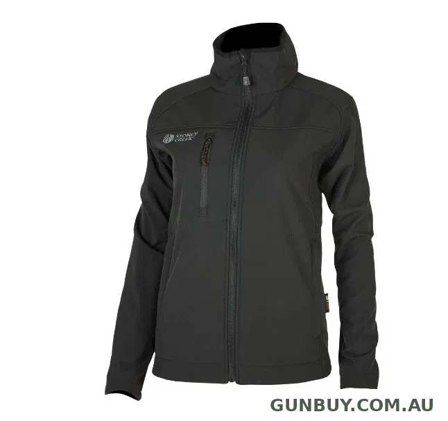 Stoney Creek Women's Softshell Jacket (Black)
