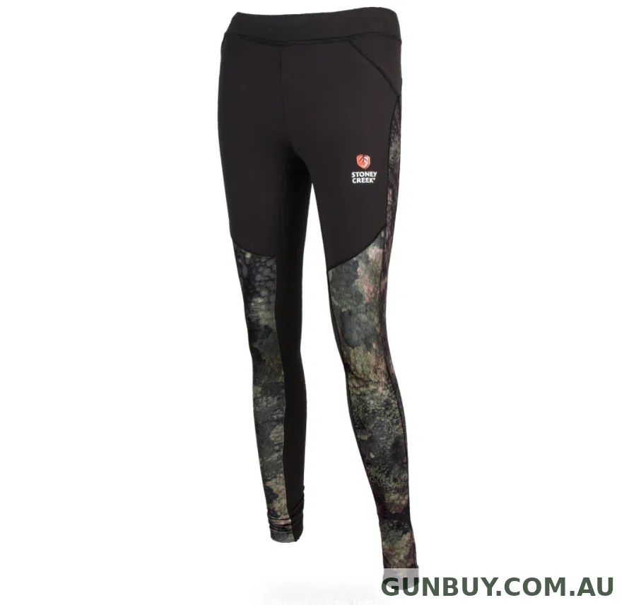 Stoney Creek Women's Active Tights (Black/TCU)
