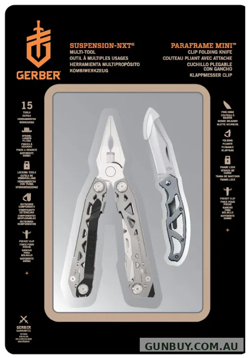 Gerber Suspension + Paraframe Gift Tin