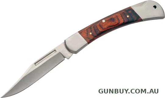 Rite Edge Classic Pakkawood Lockback knife