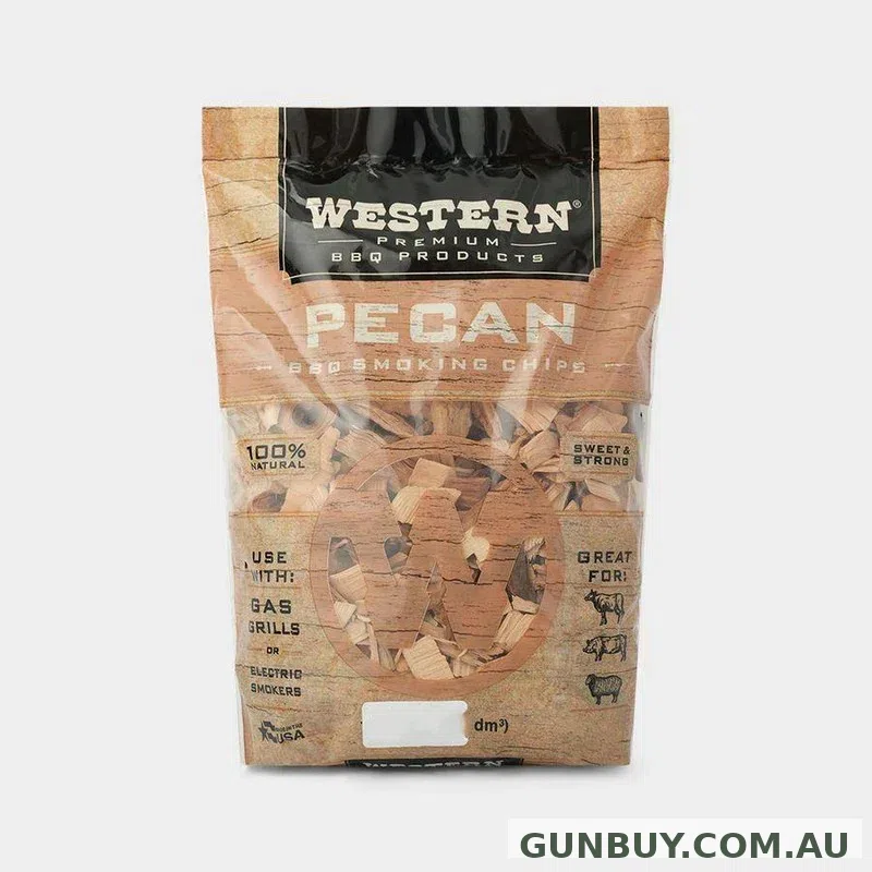 Western Pecan Wood Chips (650g)