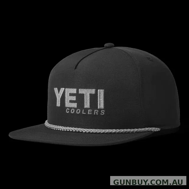 Yeti Coolers Flat Brim Rope Hat